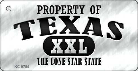 Property Of Texas Novelty Metal Key Chain KC-9784