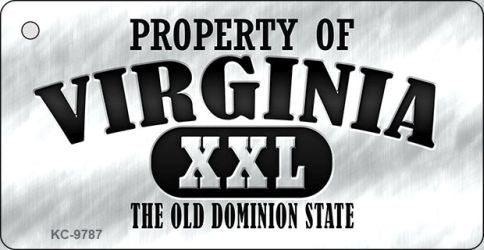 Property Of Virginia Novelty Metal Key Chain KC-9787