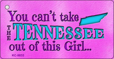 Tennessee Girl Novelty Metal Key Chain KC-9833