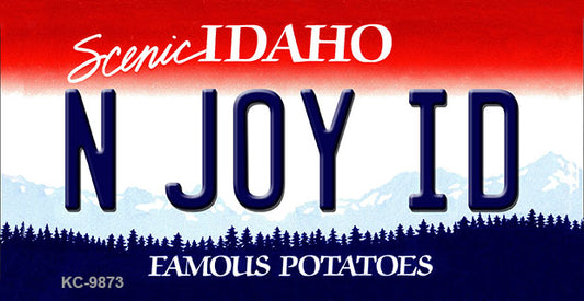 N Joy ID Idaho State Metal Novelty Aluminum Key Chain KC-9873
