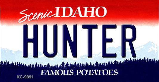 Hunter Idaho State Metal Novelty Aluminum Key Chain KC-9891