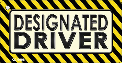 Designated Driver Novelty Metal Key Chain KC-9906