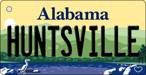 Huntsville Alabama Metal Novelty Aluminum Key Chain KC-9988