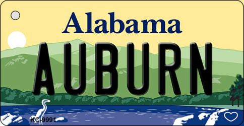 Auburn Alabama Metal Novelty Aluminum Key Chain KC-9991