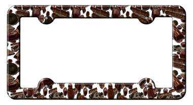 Chocolate Bars Novelty Metal License Plate Frame LPF-022