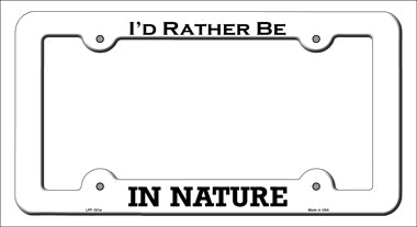 In Nature Novelty Metal License Plate Frame LPF-181