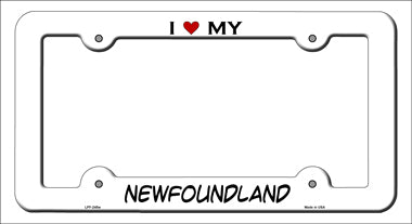 Newfoundland Novelty Metal License Plate Frame LPF-245