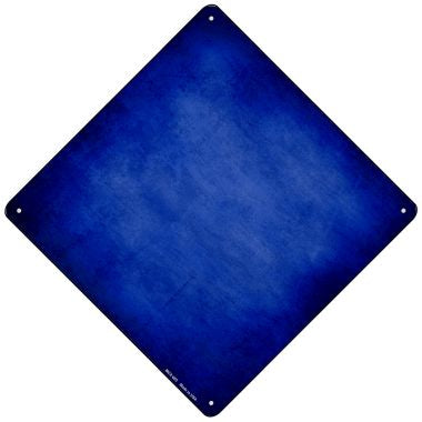 Blue Oil Rubbed Novelty Mini Metal Crossing Sign MCX-005
