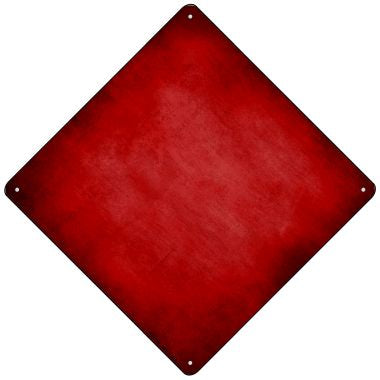 Red Oil Rubbed Novelty Mini Metal Crossing Sign MCX-008