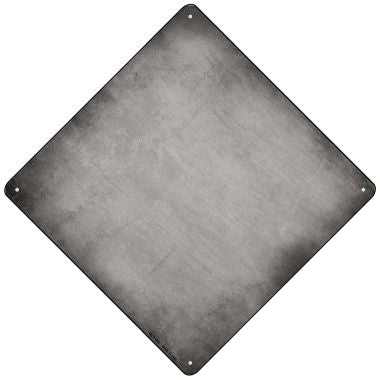 Gray Oil Rubbed Novelty Mini Metal Crossing Sign MCX-009