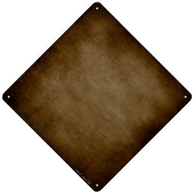 Brown Oil Rubbed Novelty Mini Metal Crossing Sign MCX-011