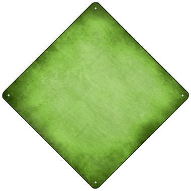 Lime Green Oil Rubbed Novelty Mini Metal Crossing Sign MCX-013