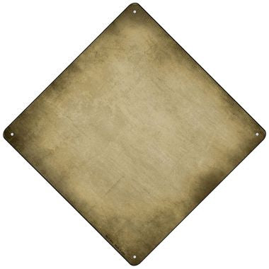 Gold Oil Rubbed Novelty Mini Metal Crossing Sign MCX-015