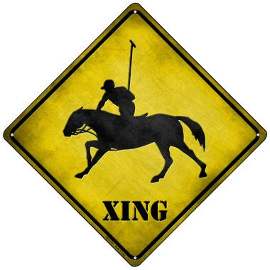 Polo Xing Novelty Mini Metal Crossing Sign MCX-101