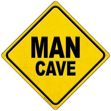 Man Cave Novelty Mini Metal Crossing Sign MCX-365