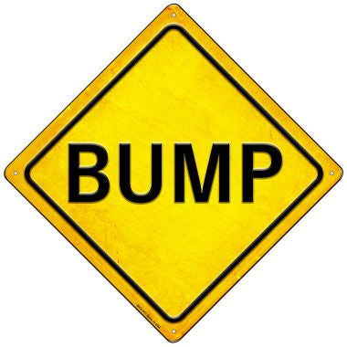 Bump Novelty Mini Metal Crossing Sign MCX-572