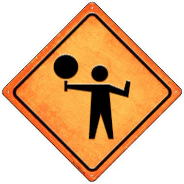 Stop Ahead Novelty Mini Metal Crossing Sign MCX-615