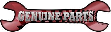 Genuine Parts Novelty Metal Wrench Sign W-021