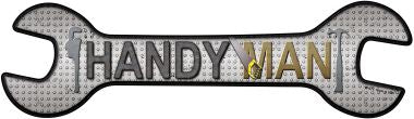Handyman Novelty Metal Wrench Sign W-072