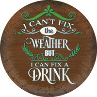I Can Fix a drink Novelty Circle Coaster Set of 4