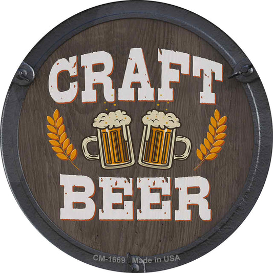 Craft Beer Novelty Circle Coaster Set of 4