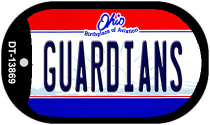 Guardians Ohio Aviation Novelty Metal Dog Tag Necklace