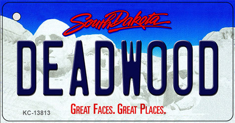 Deadwood South Dakota Novelty Metal Key Chain