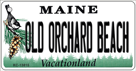 Old Orchard Beach Maine Novelty Metal Key Chain