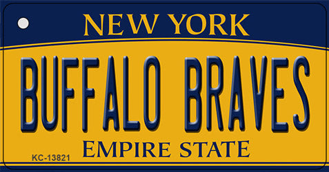 Buffalo Braves New York Novelty Metal Key Chain