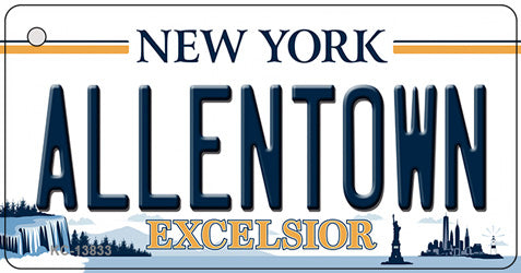 Allentown Excelsior New York Novelty Metal Key Chain