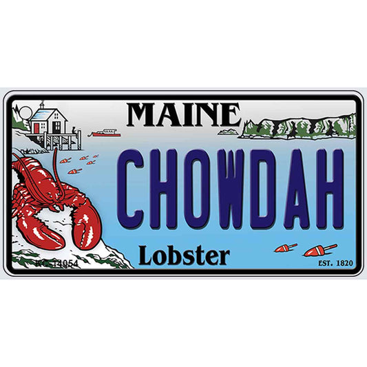 Chowdah Maine Lobster Novelty Metal Key Chain