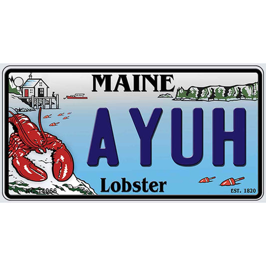 Ayuh Maine Lobster Novelty Metal Key Chain