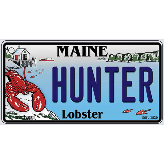 Hunter Maine Lobster Novelty Metal Key Chain