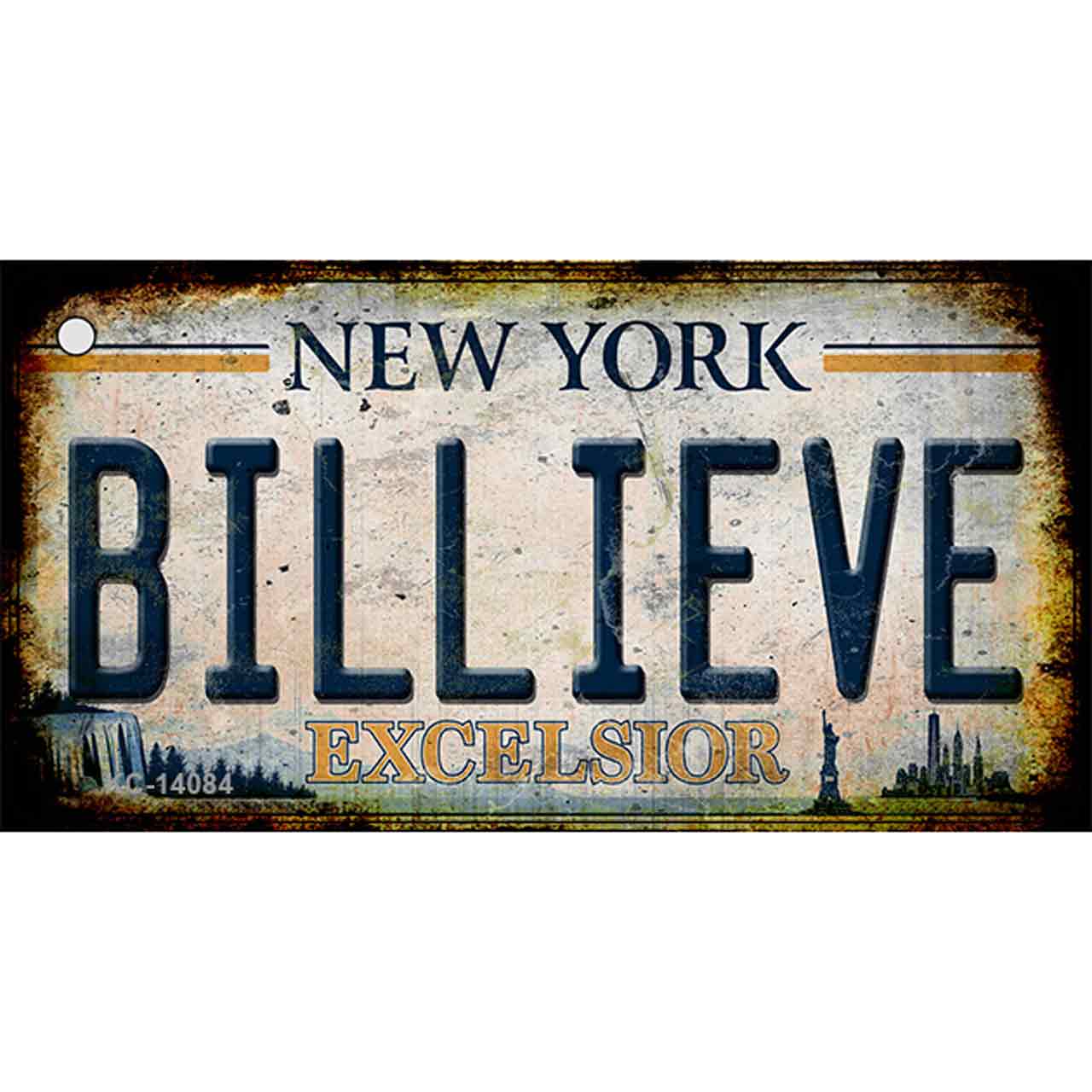 Billieve Excelcior New York Novelty Key Chain