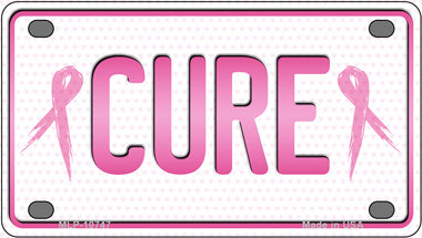 Cure Novelty Mini Metal License Plate Tag
