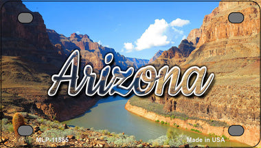 Arizona Canyon Novelty Mini Metal License Plate Tag