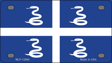 Martinique Flag Novelty Mini Metal License Plate Tag