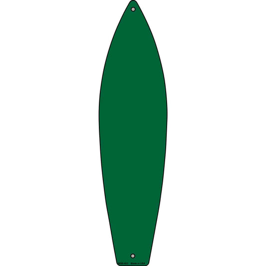 Green Solid Novelty Mini Metal Surfboard MSB-003