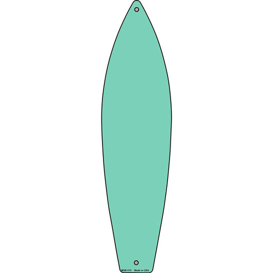 Mint Solid Novelty Mini Metal Surfboard MSB-015