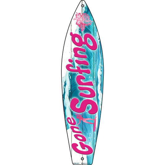 Gone Surfing Novelty Mini Metal Surfboard MSB-021