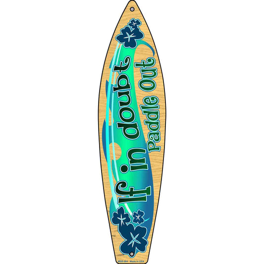 Paddle Out Novelty Mini Metal Surfboard MSB-064