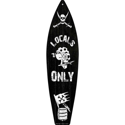 Locals Only Novelty Mini Metal Surfboard MSB-066