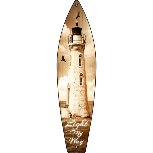 Light My Way Novelty Mini Metal Surfboard MSB-085