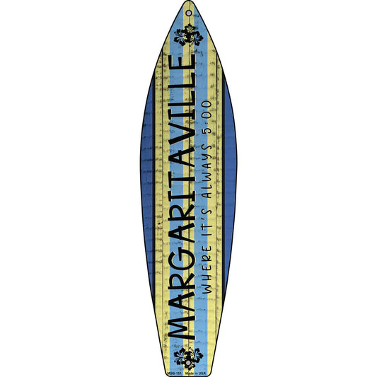 Margaritaville Novelty Mini Metal Surfboard MSB-151