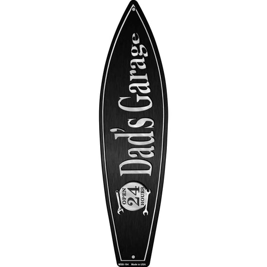Dads Garage Novelty Mini Metal Surfboard MSB-194