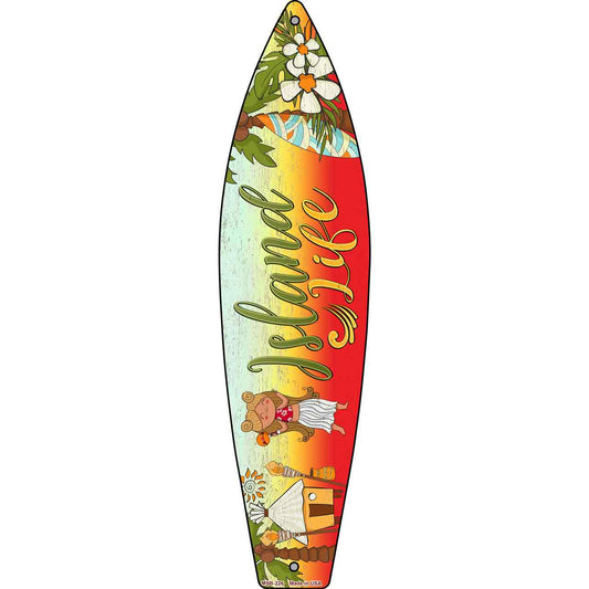 Island Life Novelty Mini Metal Surfboard MSB-226