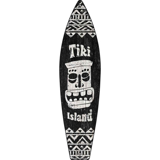 Tiki Island Novelty Mini Metal Surfboard MSB-232