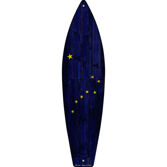 Alaska State Flag Novelty Surfboard SB-101