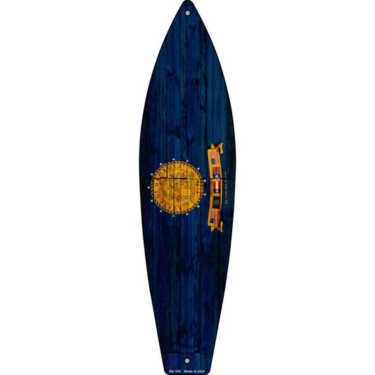 Georgia State Flag Novelty Surfboard SB-109