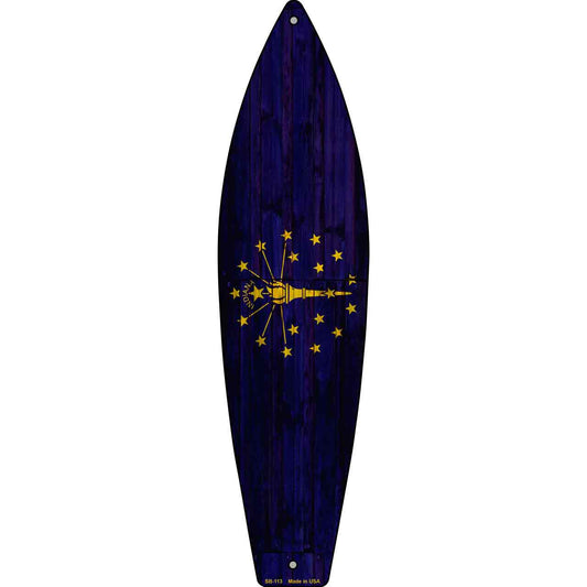 Indiana State Flag Novelty Surfboard SB-113